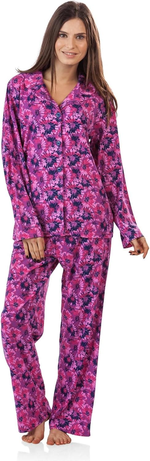 BedHead Pajamas BHPJ Women's Cotton Blend Classic Pajama Set