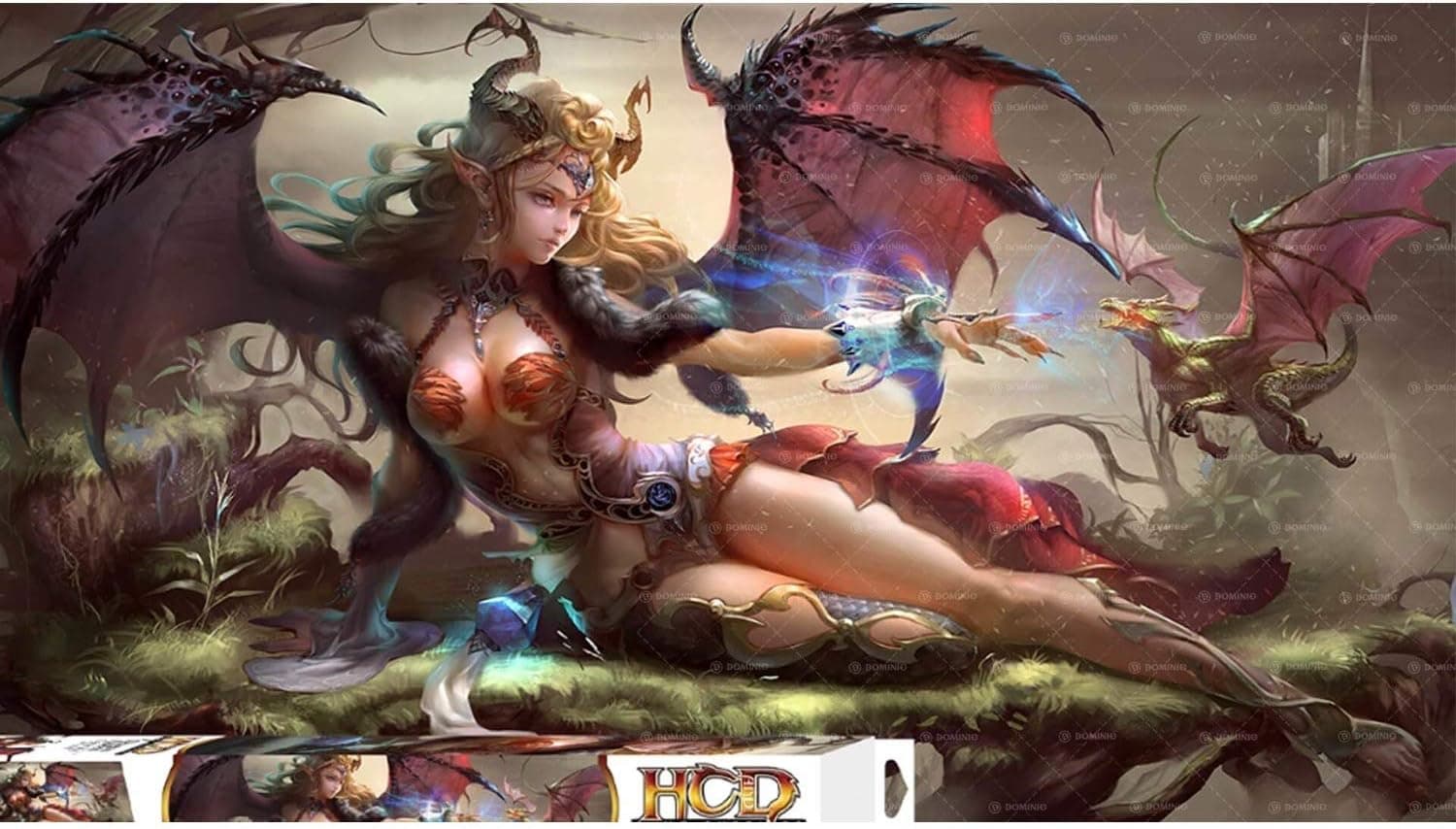 Dragon Queen Game Playmat HC&D Supplies