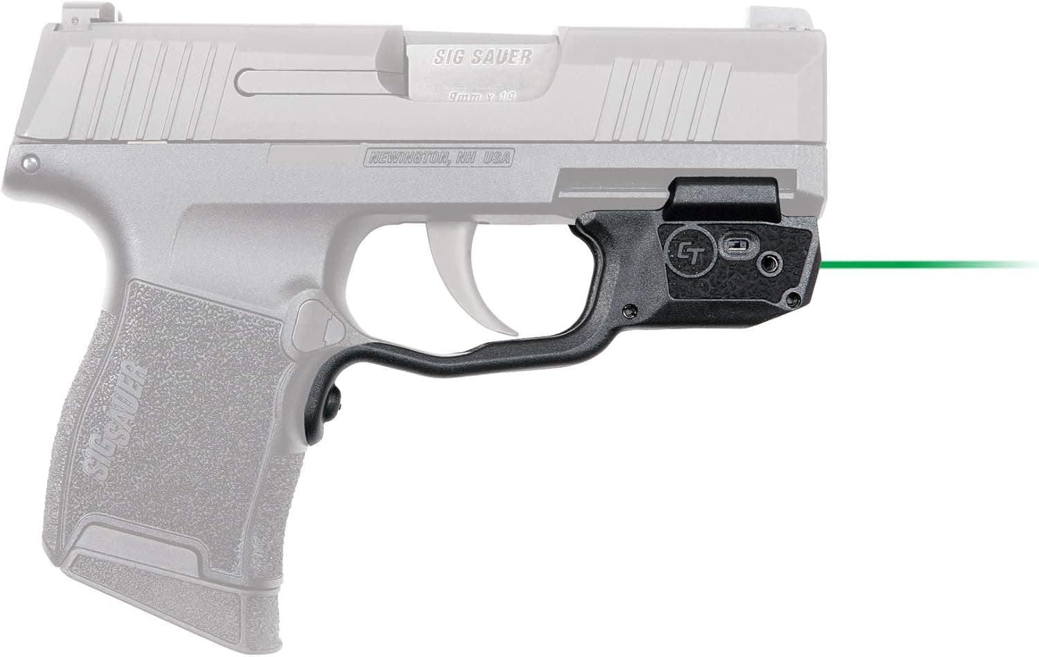 Crimson Trace LG-422 Laserguards with Heavy Duty Construction and Instinctive Activation for Sig Sauer P365 Pistol, Defensive Shooting and Competition
