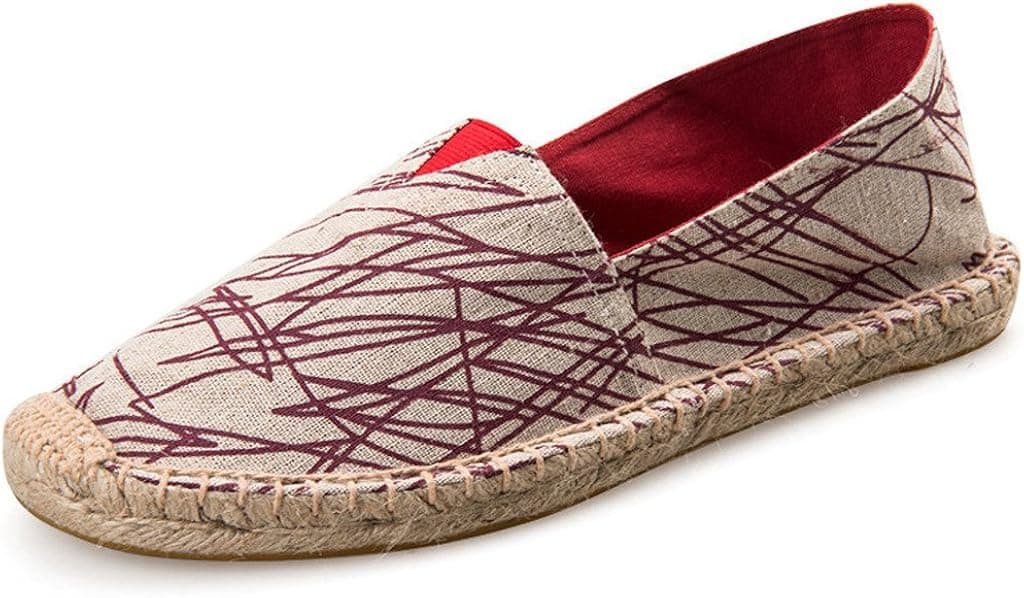 LaRosa Women's Sneaker Casual Fashion Loafer Slip-On Espadrille Flat Canvas Shoes
