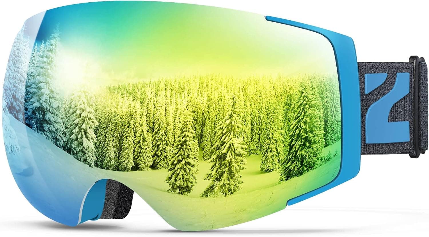 ZIONOR X4 Ski Goggles Magnetic Lens - Snowboard Snow Goggles for Men Women Adult
