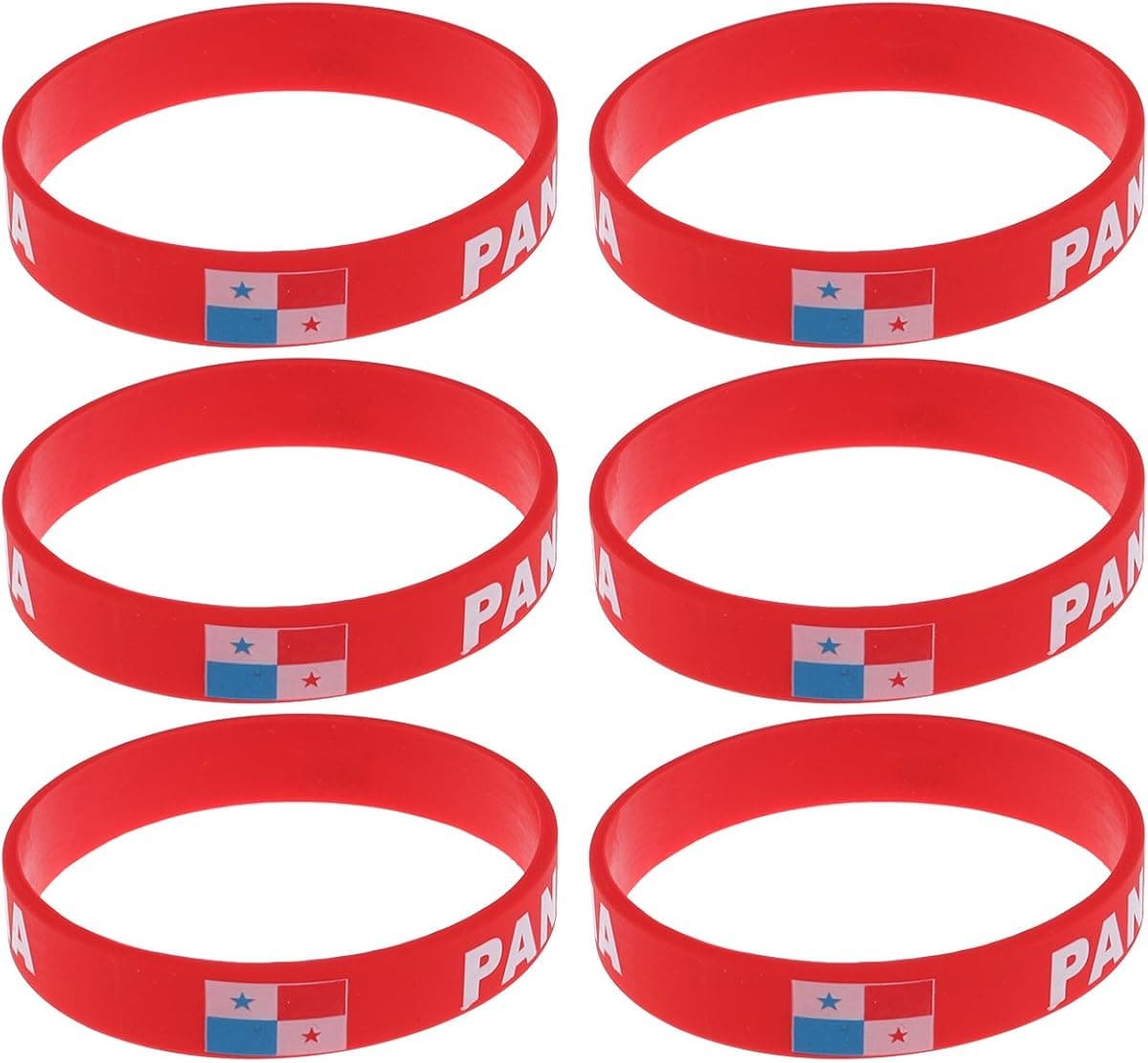 LUOEM Inspirational Silicone Wristband Rubber Bracelet Fashion Sports Bracelet,Unisex Teen Adult (Panama)