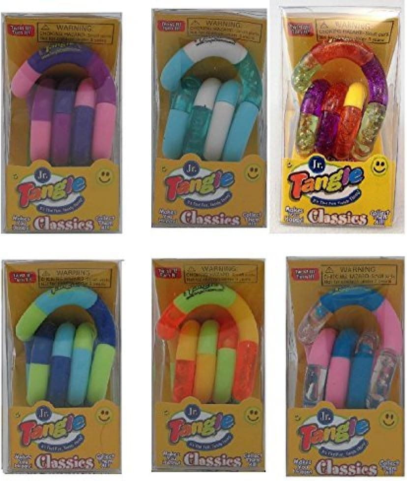 Set of 4! Tangle Jr. Original Fidget Toys