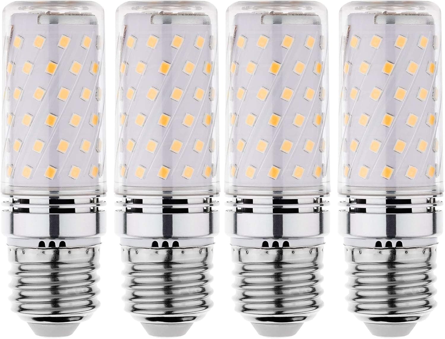 RAYHOO LED Light Bulbs Incandescent 80-100 Watts Equivalent, Standard Medium E26 Base,1000Lumens Non-Dimmable,4 Pack (Warm White 3000K)