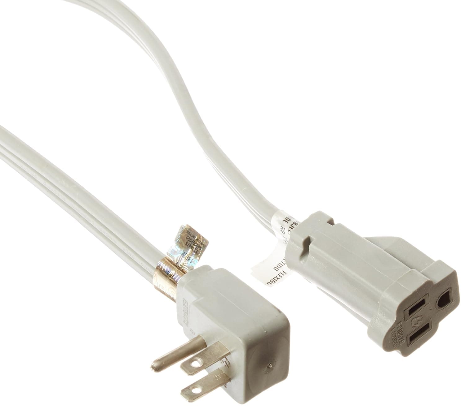 Morris 89212 Appliance and Air Conditioner Extension Cord, 14/3, 3' Length, Gray