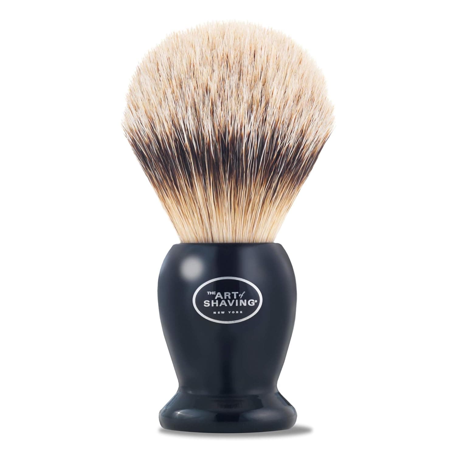 The Art of Shaving Silvertip Shaving Brush, Black