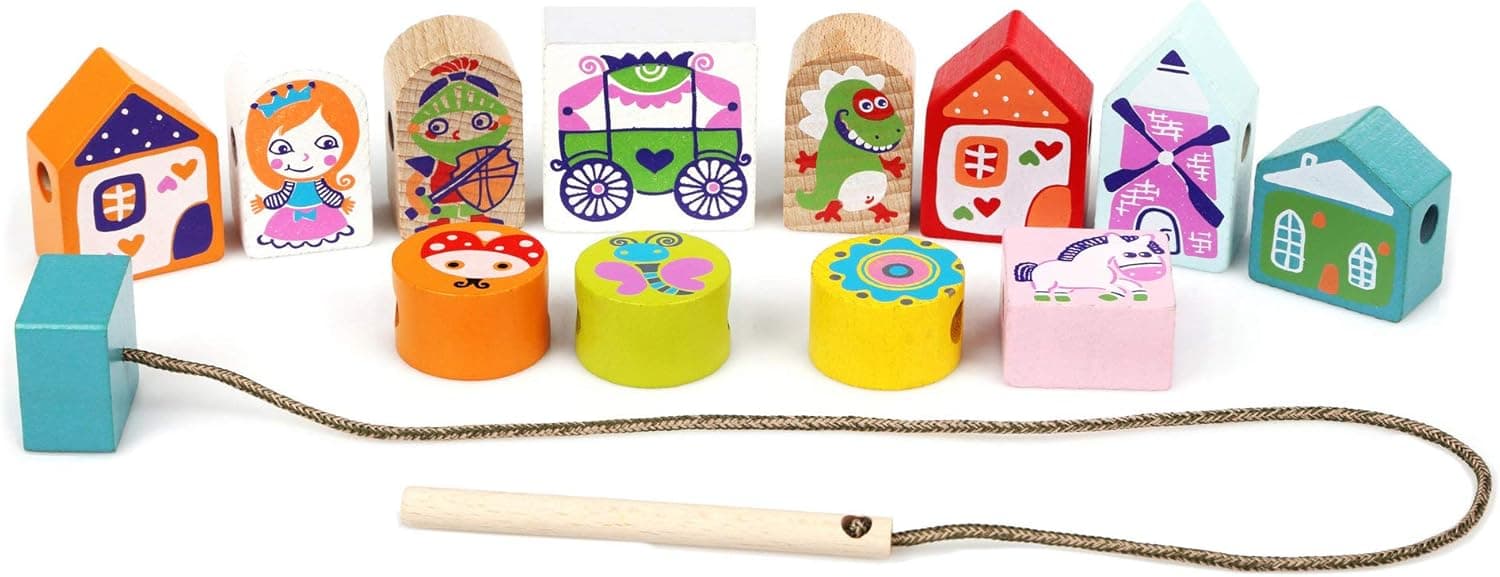 Wise Elk Fairytale Lacing Toy