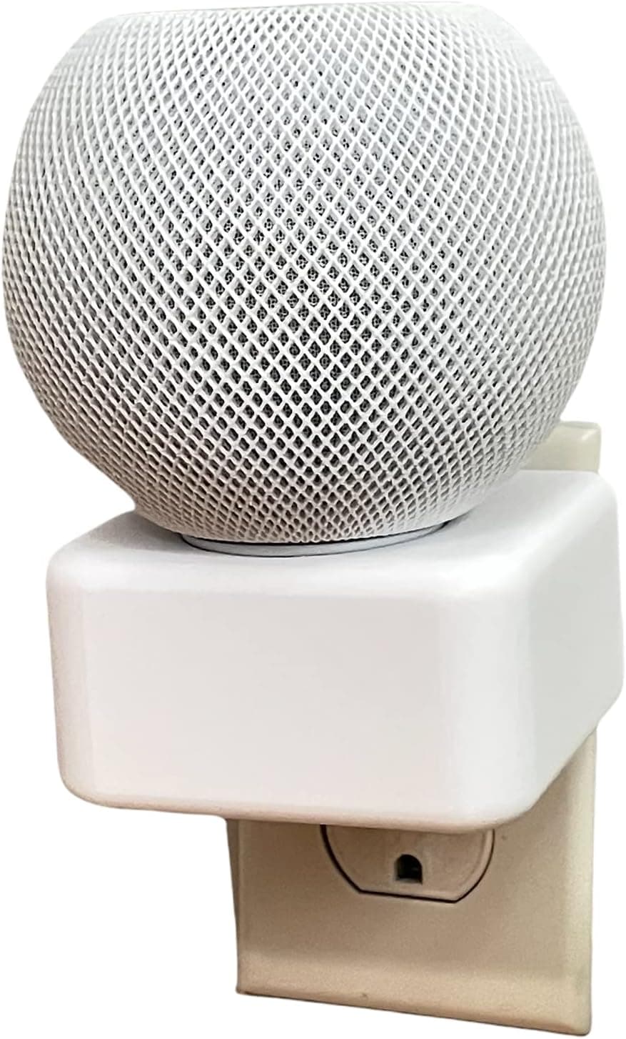 Burd - HomePod Mini Outlet Mount (White)