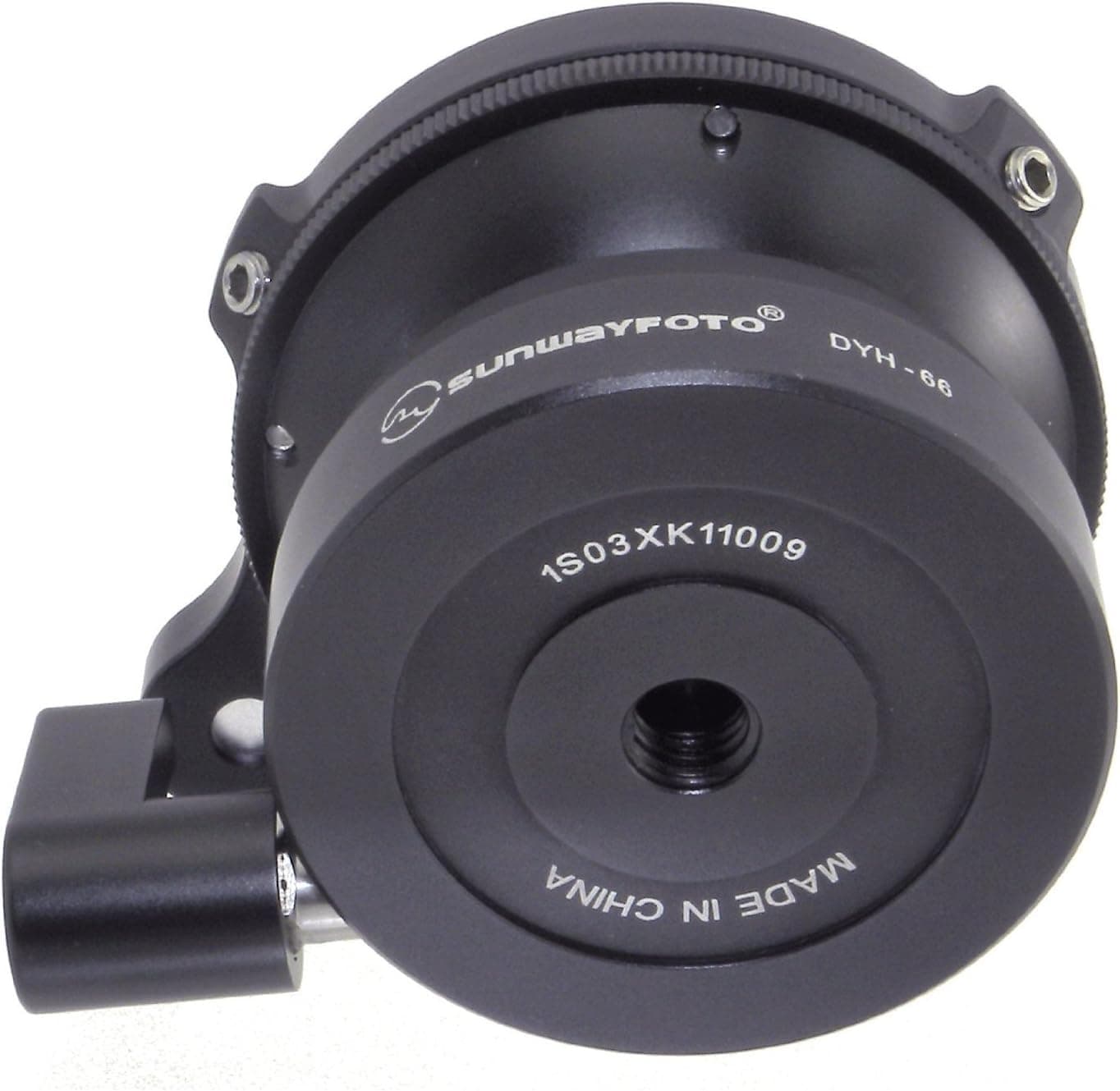 SUNWAYFOTO DYH-66i DYH66i 66mm Tripod Leveling Base with Offset Bubble Level Sunway