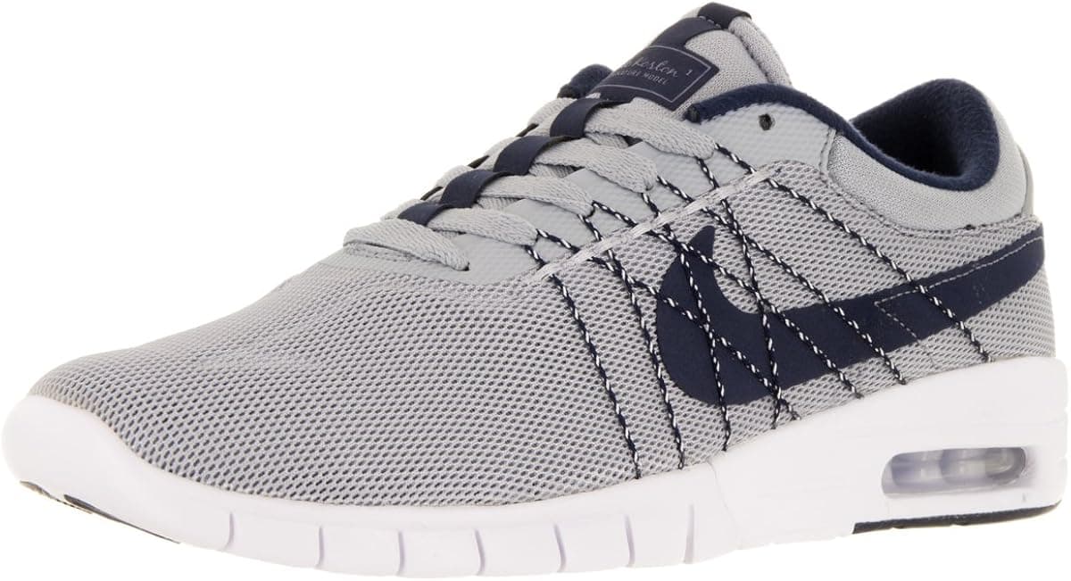 Nike Mens Koston Max Wolf Grey/Obsidian-White Fabric