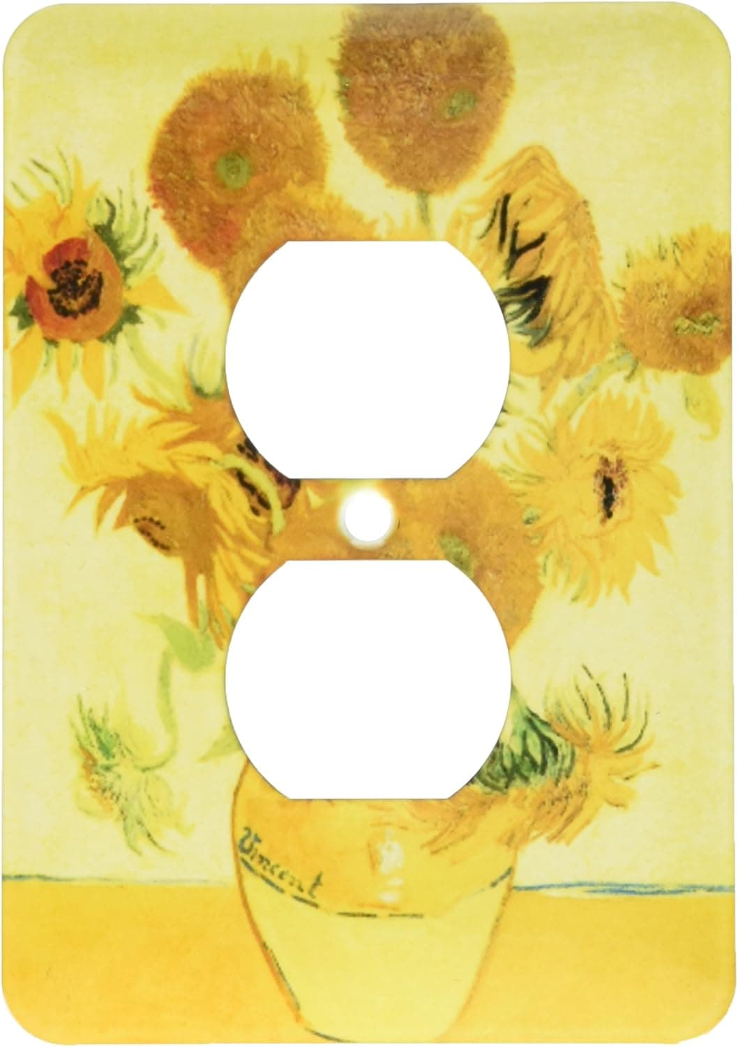 3dRose lsp_128138_6 Sunflowers by Vincent Van Gogh Light Switch Cover