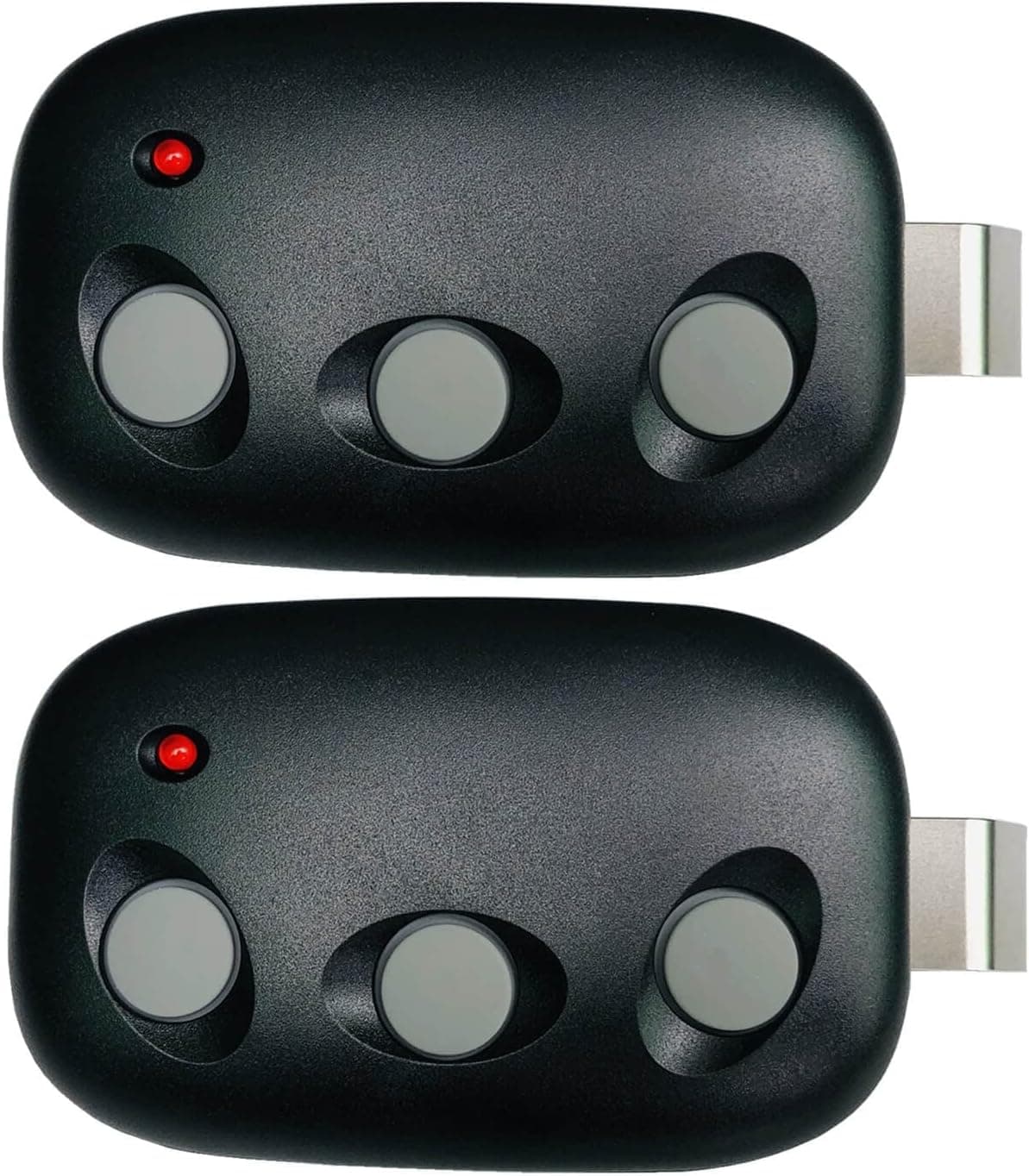 WpoTridx Garage Door Remote for Linear Megacode 318Mhz MCT-3 DNT00089 LD033, LD050, LS050, LC075, LDCO800, LSO50 (2 Pack)
