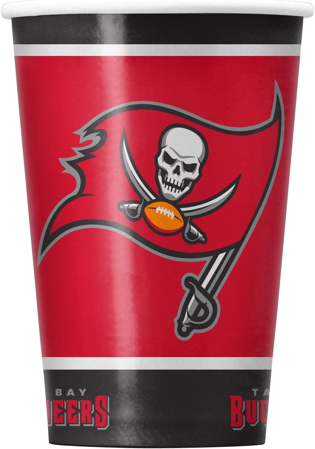 Duck House NFL Tampa Bay Buccaneers Disposable Paper Cups