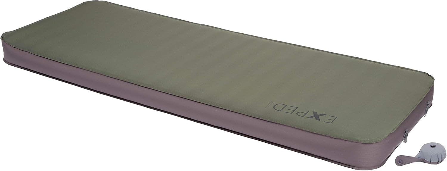 Exped Megamat 10 Insulated Self-Inflating Sleeping Pad, Green, Long Wide