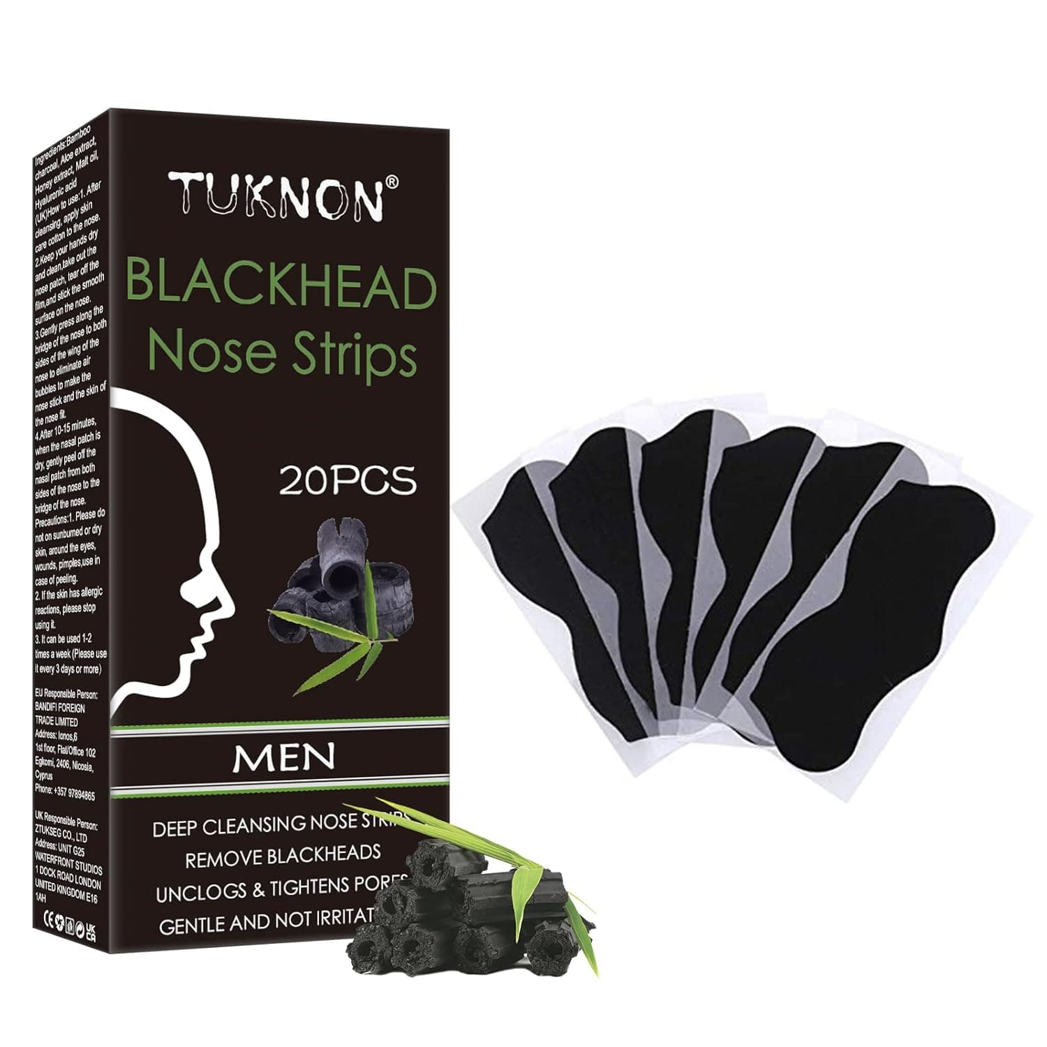 Nose Strips for Blackheads,Blackhead Removal Strips,Blackhead Remover Strip,Blackhead Nose Strips,Blackhead Pore Strips,Pore Strips Blackhead Remover,Deep Cleansing Nose Pore Strips for Men,20 Pcs