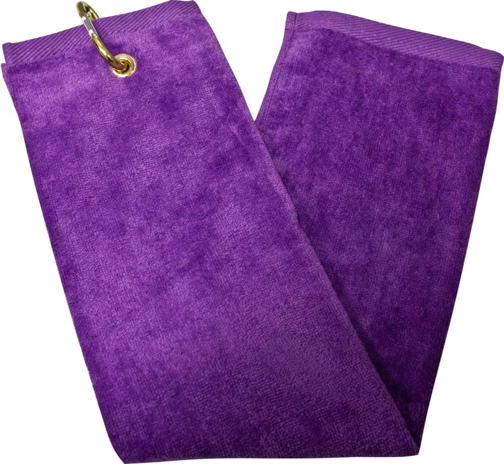 Tri-Fold Towel - Purple