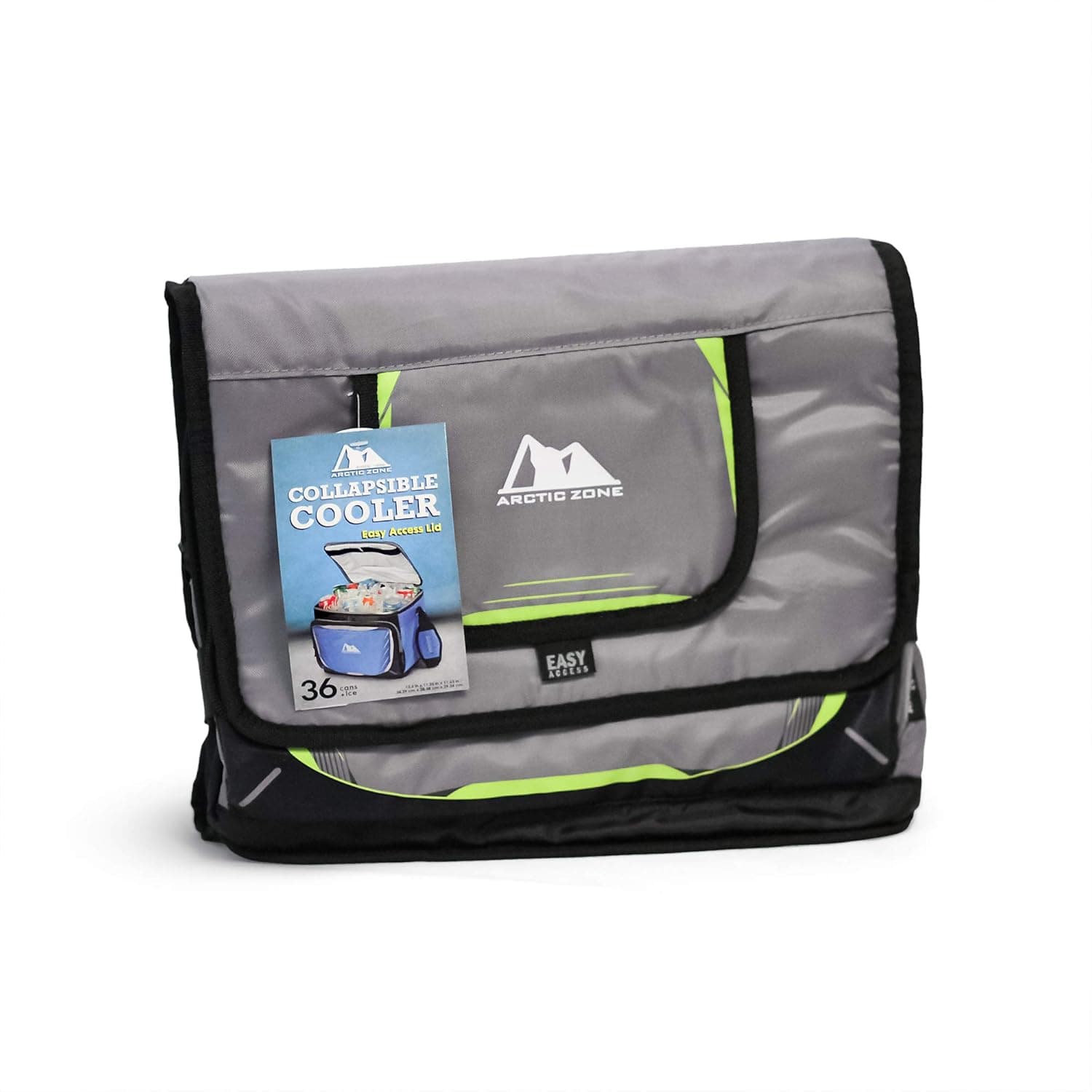 Arctic Zone 36 Can Collapsible Folding Cooler with Easy Access Lid