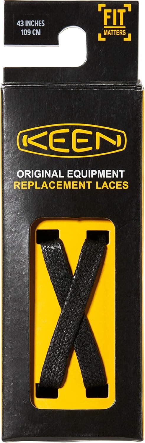 KEEN Unisex-Adult Flat Lifestyle Shoelace Replacement Kit 43.3"