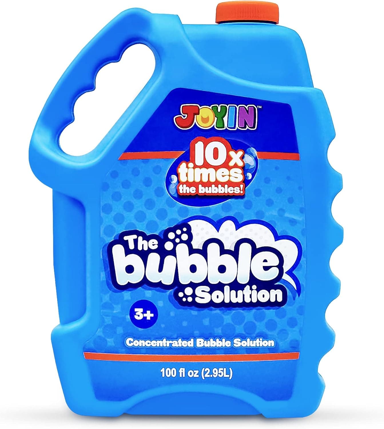 JOYIN 100 Oz Concentrated Bubble Solution (up to 8 Gallon) for Large Summer Party Celebrations, Party Favor, Bubble Summer Toy, Classroom Prizes, Easter (Blue)