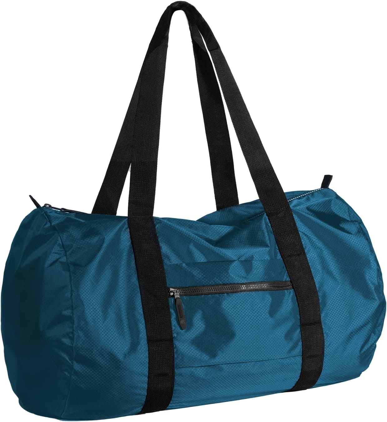 pack all Ultralight Travel Duffel Bag, Water Resistant Sports Gym Bag, 32L Lightweight Foldable Weekender Bag for Fitness, Hiking and Camping(Blue)