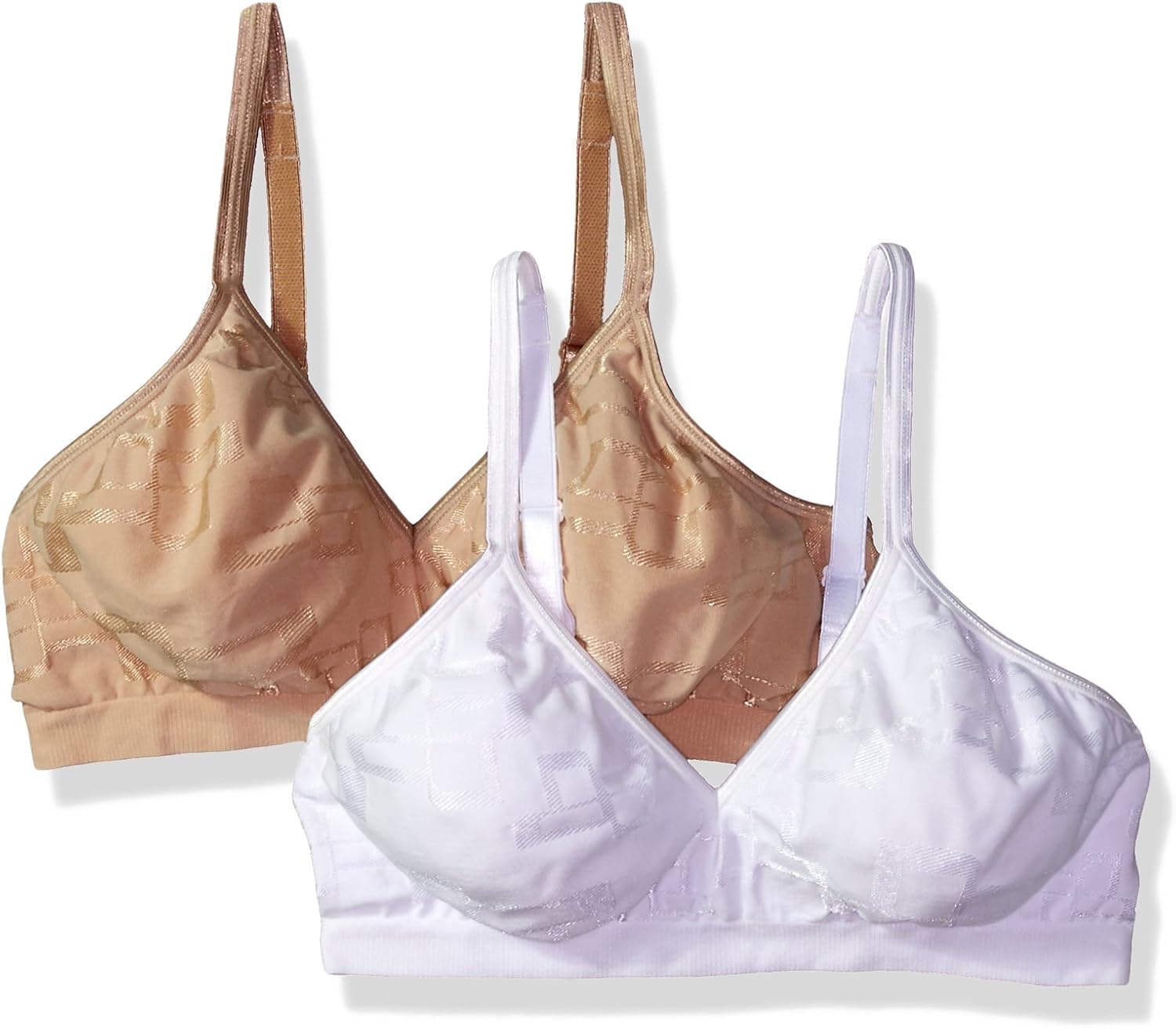 Hanes ComfortFlex Fit Santoni Bra with Corsetry Detail-1 or 2 Pack