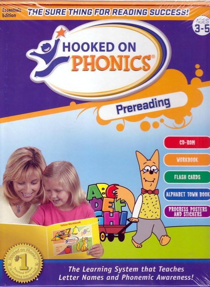 Hooked On Phonics Pre-Reading (Ages 3-5)