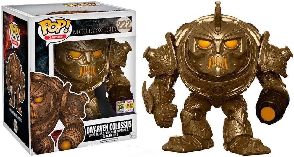 Funko POP Games Elder Scrolls Dwarven Colossus 6" Action Figure