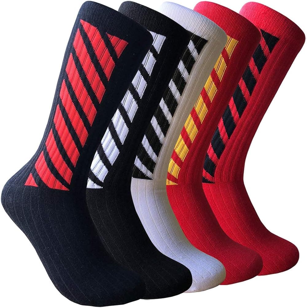 Men's Merino Wool Hiking Socks - Heavy Soft Thermal Cushion Crew Socks(Pack of 3)