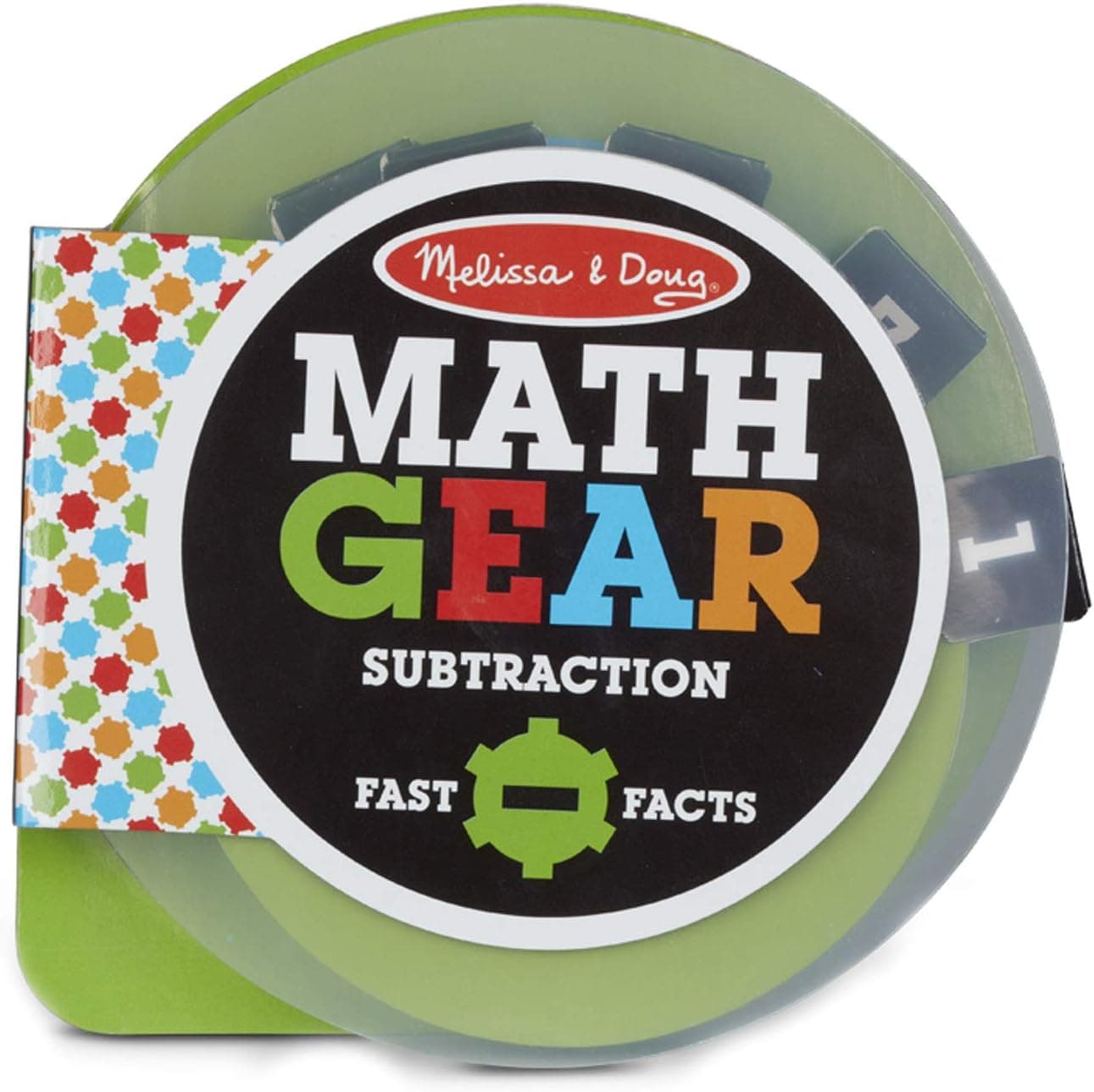 Melissa & Doug Children’s Book - Math Gear Subtraction Fast Facts Interactive Board Book