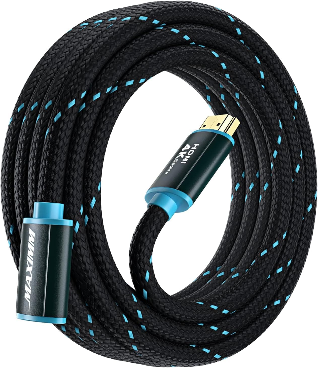 4k Hdmi Cable 10ft, Hdmi Extender Cable Male to Female Hdmi Cord, Hdmi 2.0 Cable 120Hz Long Hdmi Cable (10ft)