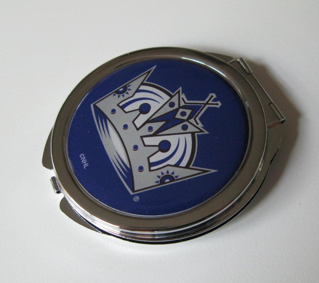 aminco Los Angeles Kings Ladies Compact Mirror w/Floral Design