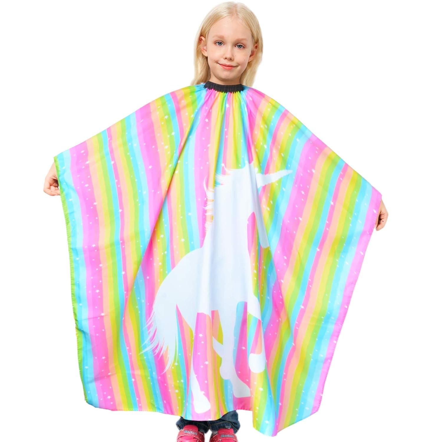 Kids Haircut Cape, Dinosaur Waterproof Hair Cutting Cape Boys Barber Haircut Apron for Kids