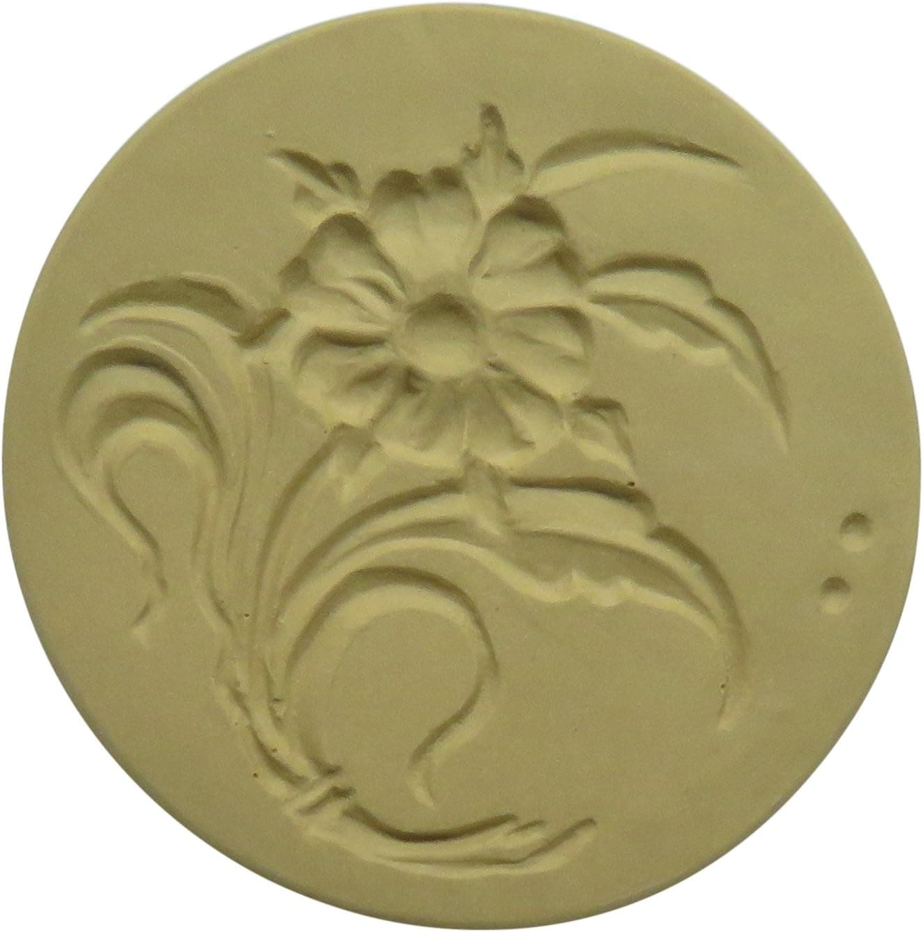 Brown Bag Woodland Flower Cookie Stamp - Art Nouveau Flower Series