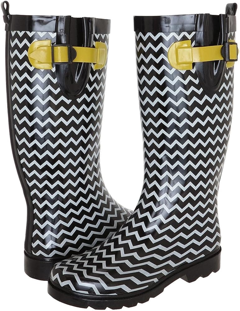 Capelli New York Women's Zig Zag Rain Boot