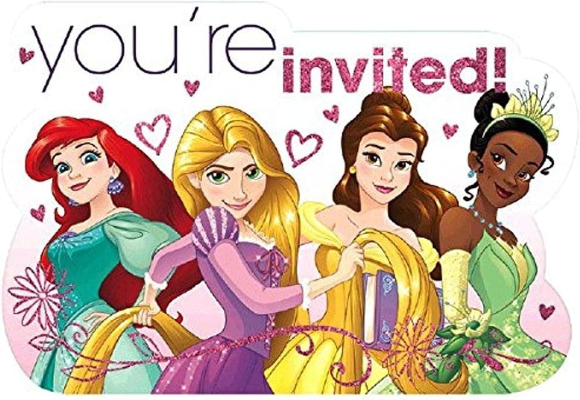 Postcard Invitations | Disney© Princess Dream Big Collection | Party Accessory