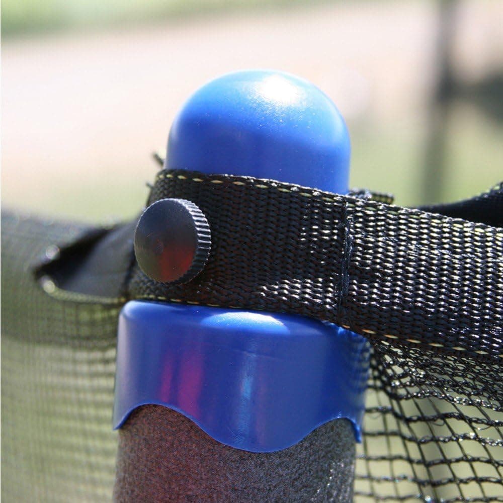 SkyBound 1.5" Diameter Blue Trampoline Enclosure Pole Cap (Single Unit)