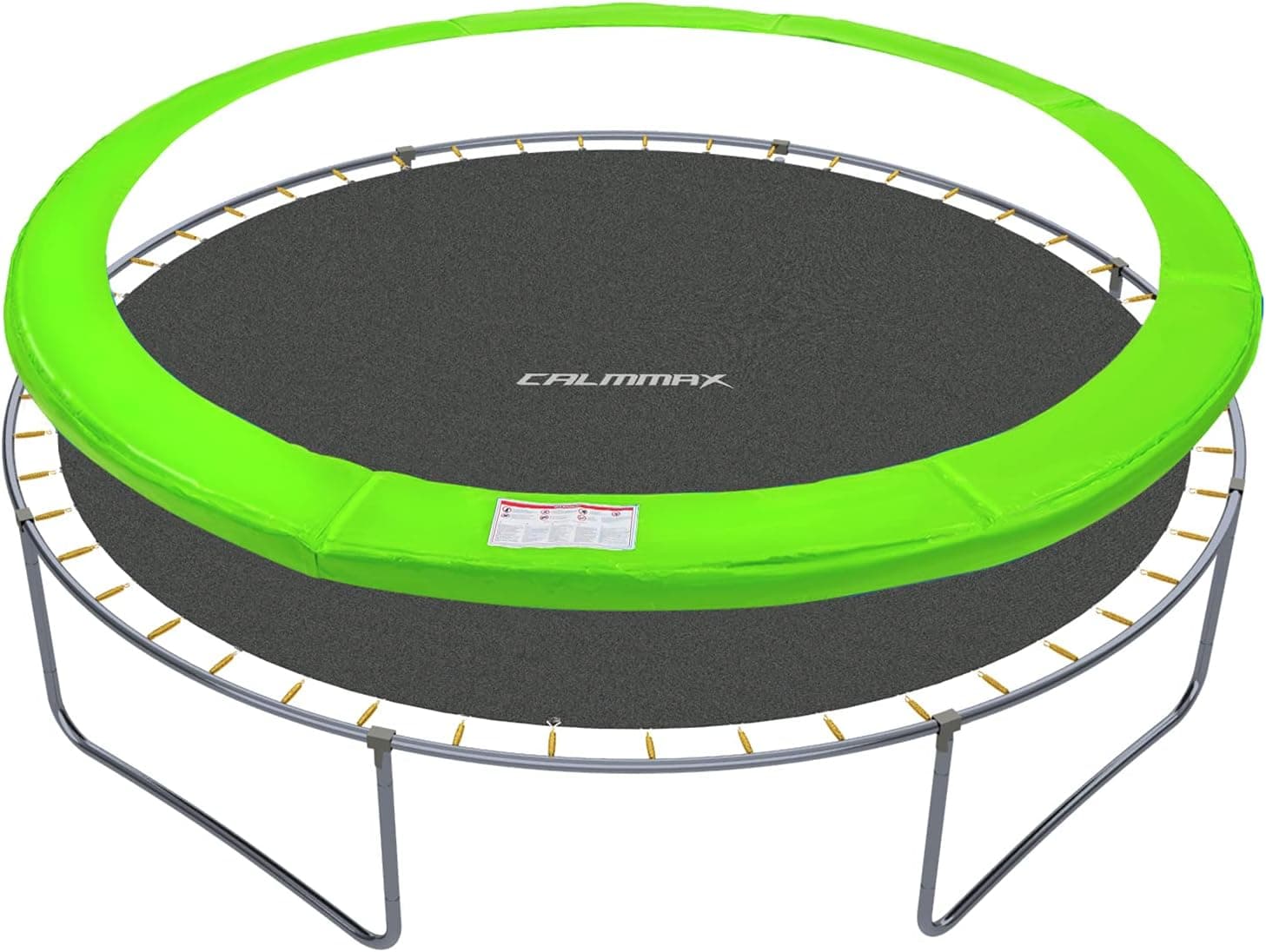 CalmMaxUniversal Replacement Trampoline Safety Pad - Spring Cover Fits All 【12FT】 Frames - Comfortable, Durable and Water-Resistant