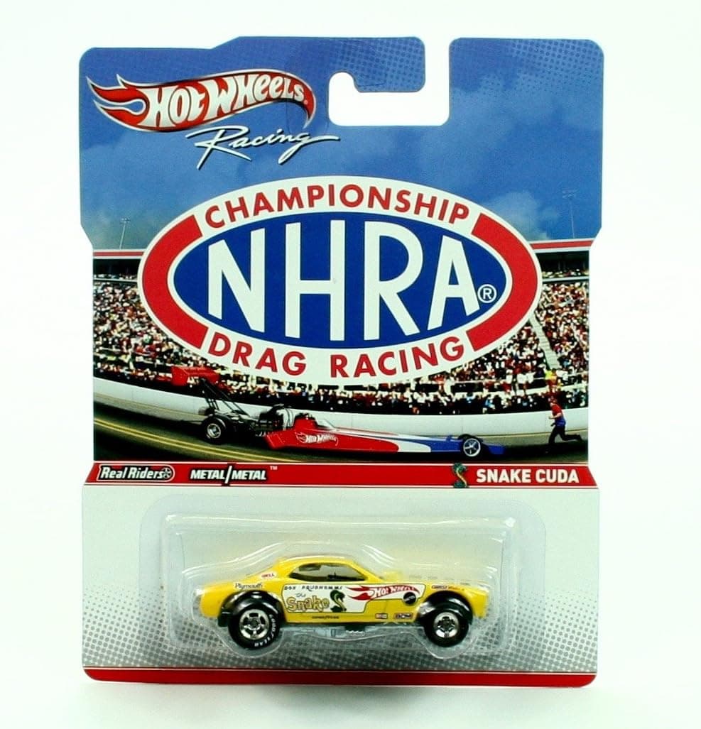 Hot Wheels Snake CUDA NHRA Championship Drag Racing 2011 Racing Series 1:64 Scale Die-Cast Vehicle
