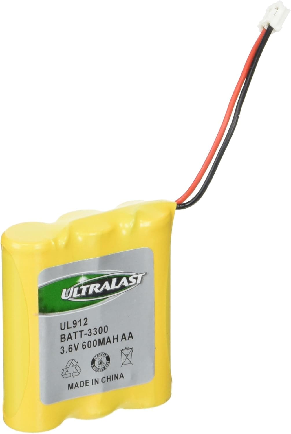 Ultralast UL-912 Cordless Phone Battery for AT&T, Panasonic, Uniden and Radio Shack