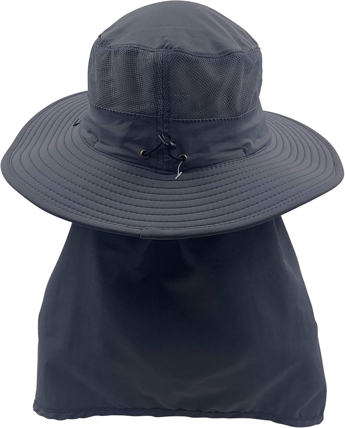 SOBEYO Unisex Outdoor Snap Hats Fishing Hiking Boonie Hunting Brim Ear Neck Cover Sun Flap Cap