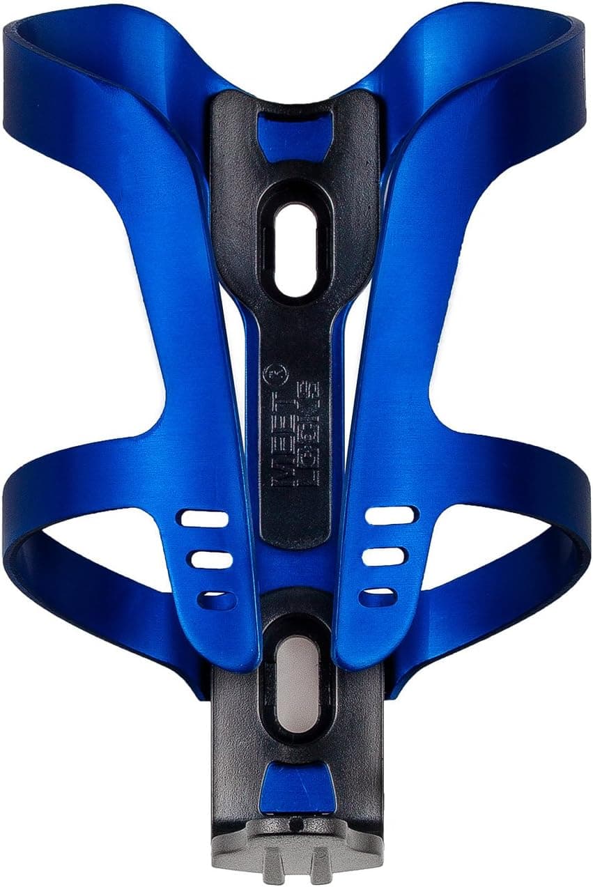 MEETLOCKS Bike Water Bottle Cage, Bicycle Water Bottle Holder, Ultra Quality Spring Aluminum Body