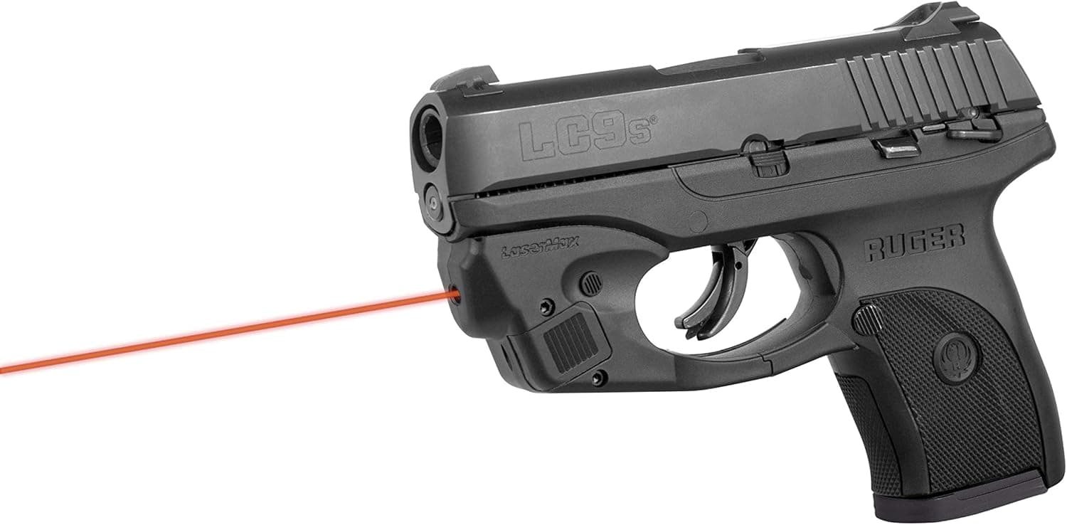 LaserMax CenterFire GS-LC9S-R With GripSense (Red) For Use With Ruger LC9/LC380/LC9s/EC9s