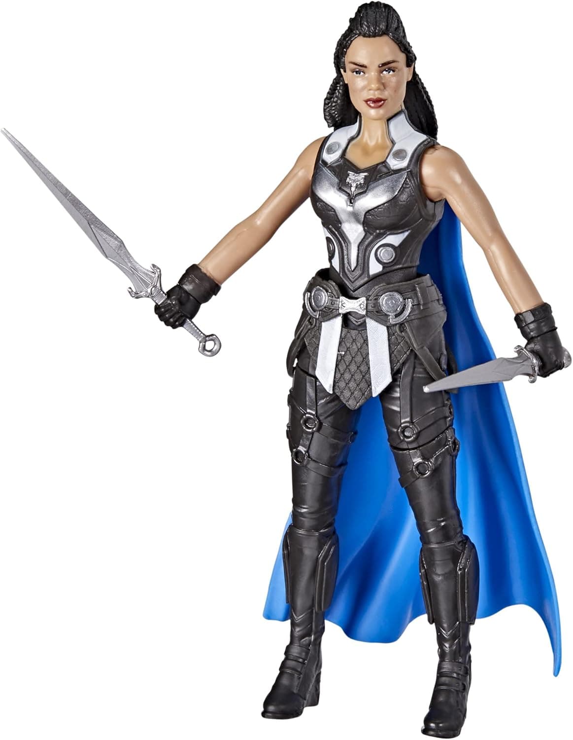 Marvel Studios' Thor: Love and Thunder King Valkyrie Toy, 6-Inch-Scale Deluxe Action Figure with Action Feature, Toys for Kids Ages 4 and Up