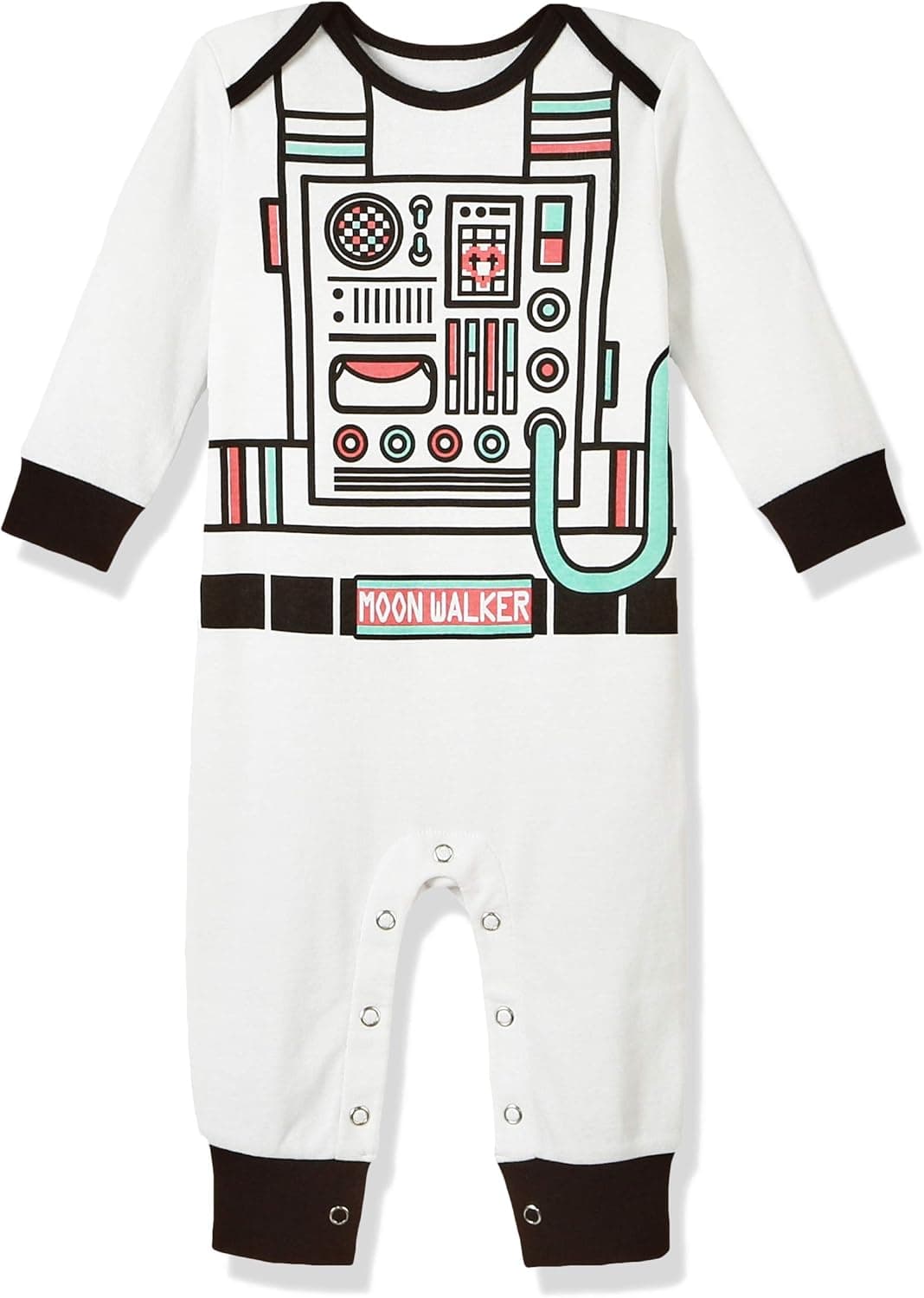 SILLY APPLES Toddler Baby Astronaut Boys or Girls Costumes Long Sleeve Romper Jumpsuit