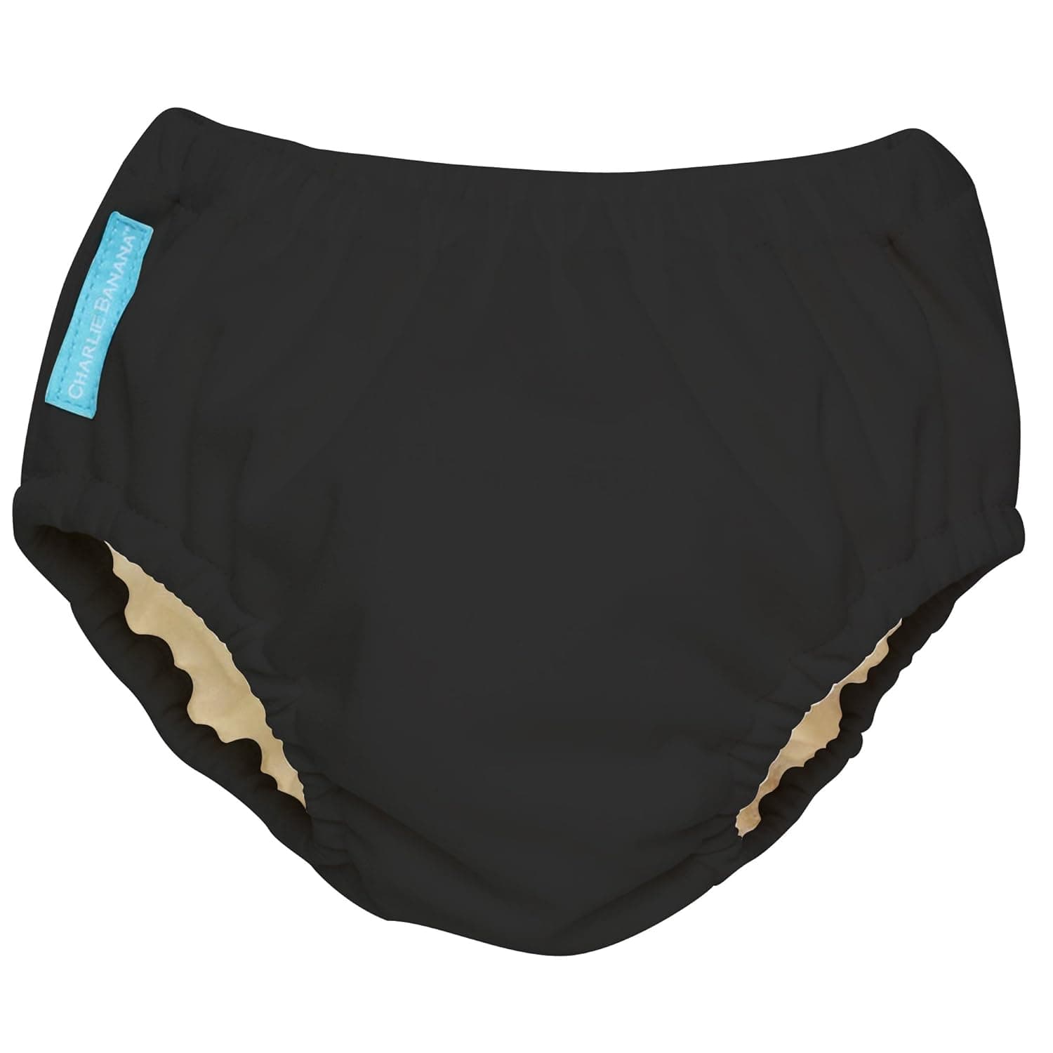 Charlie Banana Extraordinary Training Pants, Black, Medium