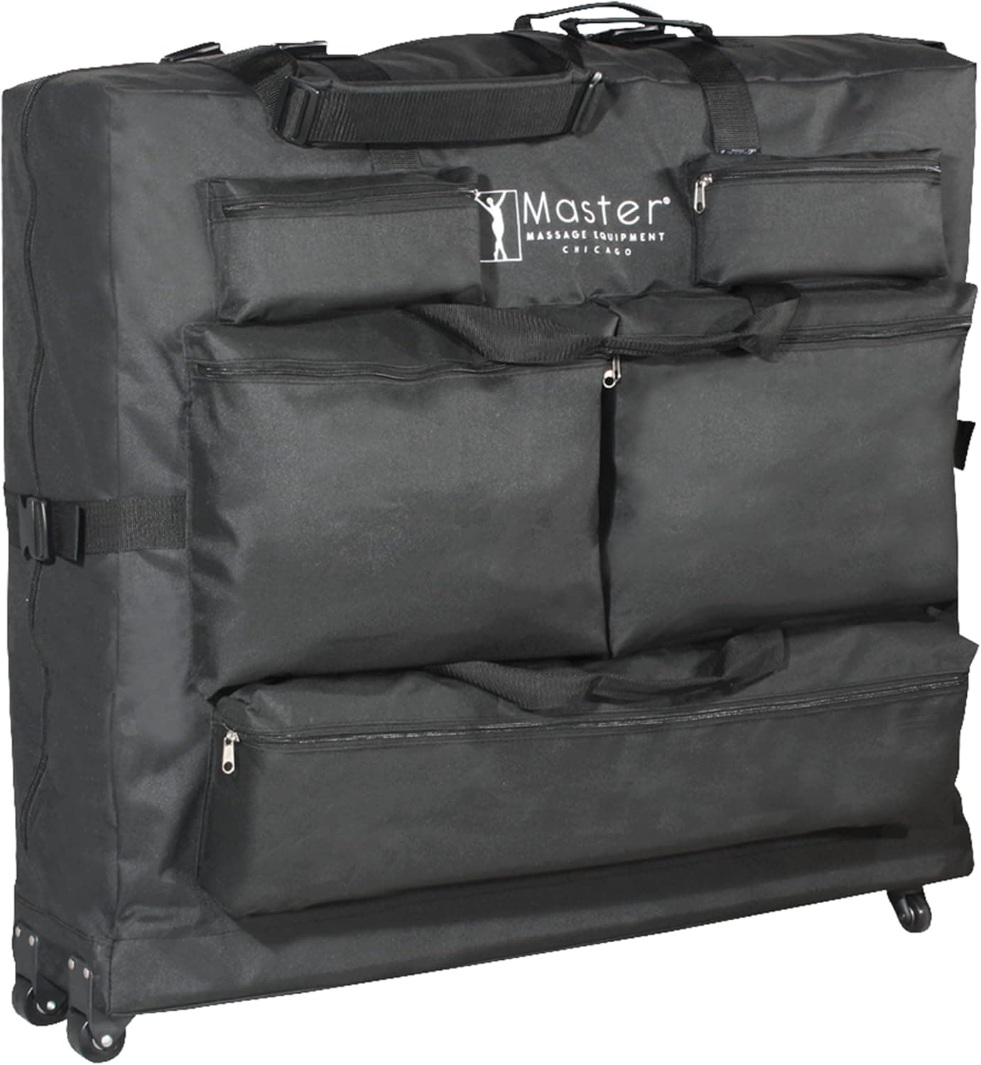 Master Massage Universal Wheeled Massage Table Carry Case,Bag for Massage Table,Black