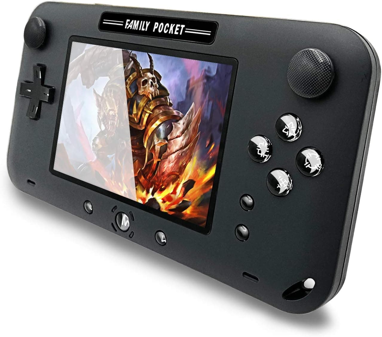 EASEGMER Handheld Games for Kids, Built-in 500 Retro FC Video Games 4 Inch Portable Video Games Player Support TV/AV Output & Two Player, Best Kids Electronic Gift Toys for Boys Ages 4-12 (Black)
