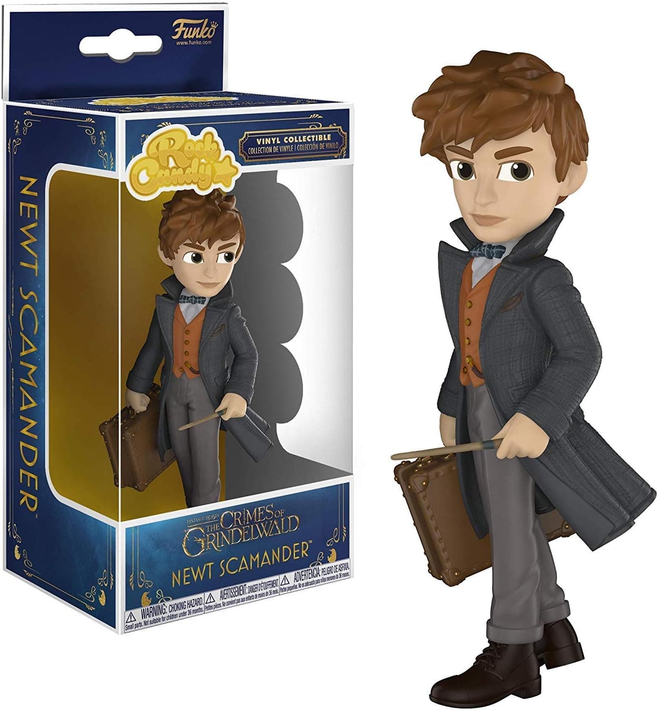 Funko 32765 Rock Candy: Fantastic Beasts 2 - Newt, Multicolor