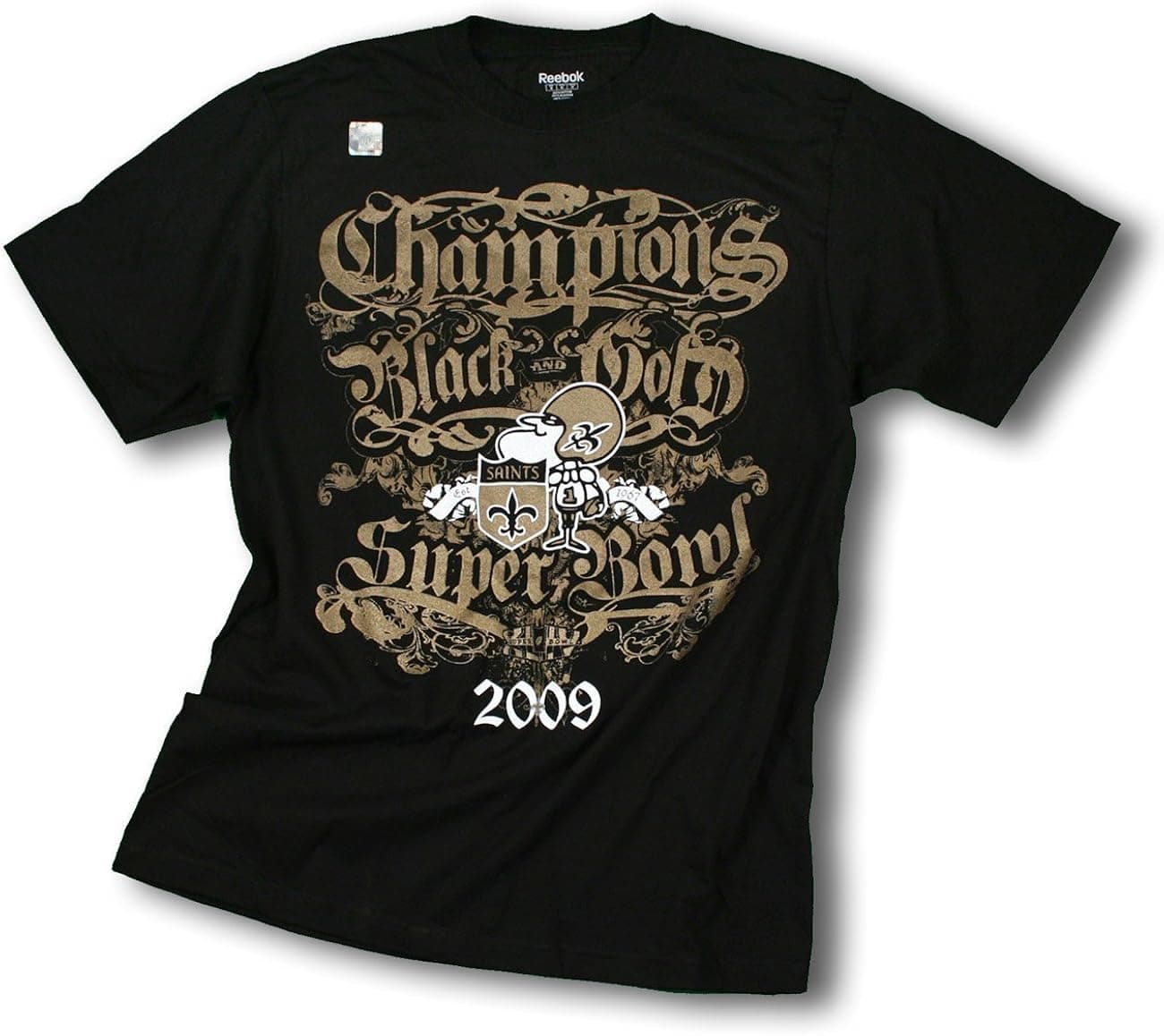 New Orleans Saints SB 44 NFL Champions T-shirt (Medium)