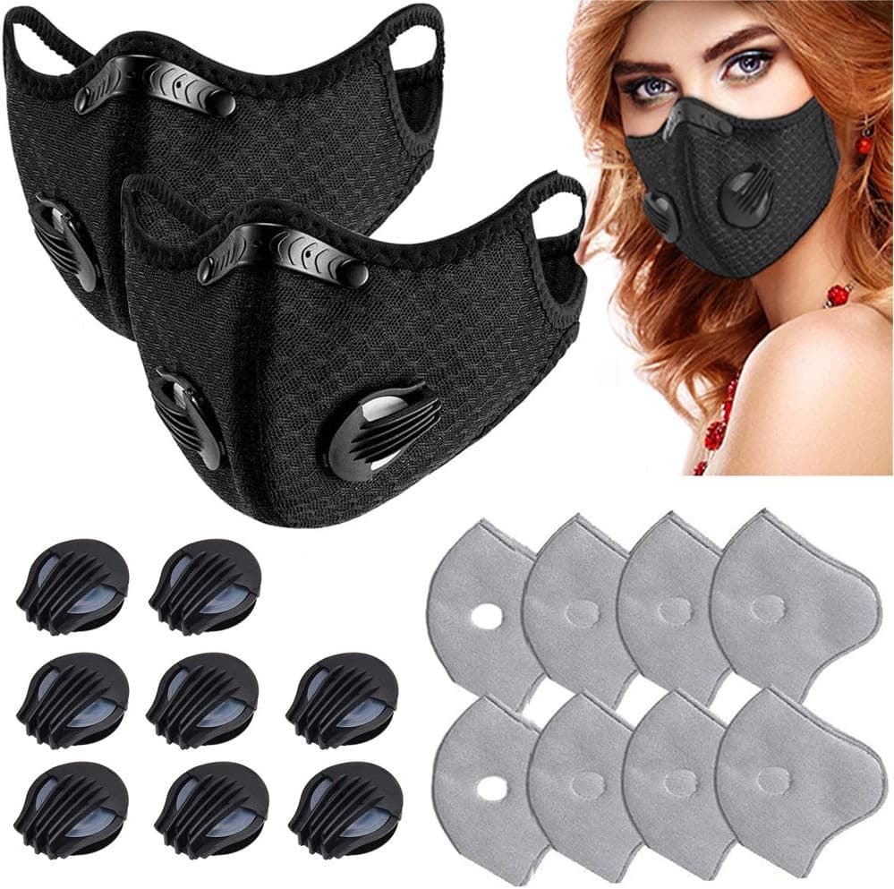 Breathable Anti-Dust Cover Valve Haze Anti-Pollution Air Breathing Filter Accessories, Flux Valves, DIY Handmade Sewing(Shipped in the US, signed in 2-5 days) ((2+8+8pcs))